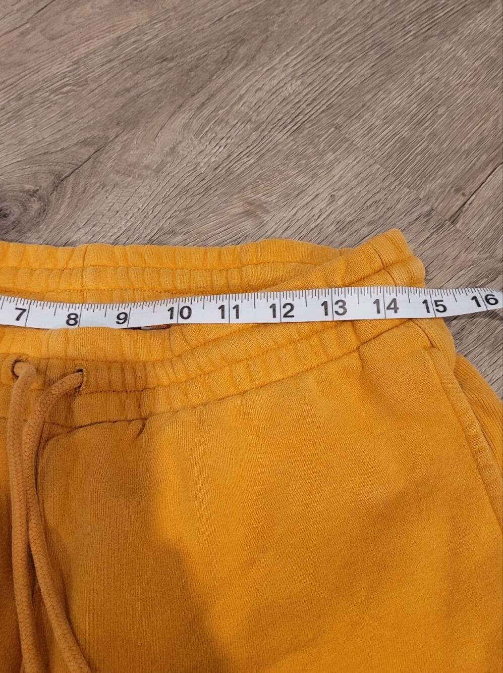 Aritzia Tna Cozy Fleece Boyfriend Sweatpants Yellow M - Picture 9 of 11